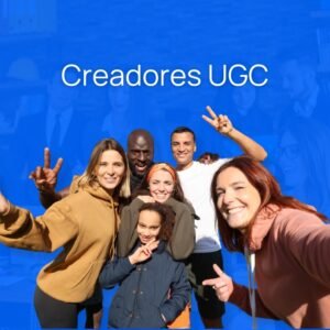 Creadores UGC profesionales para contenido en redes sociales