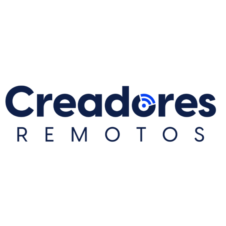 Logotipo de Creadores Remotos diseñado como proyecto de branding